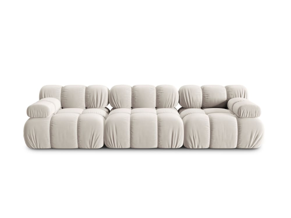 wohnli-moebel-suche-M24001600 Wohnli Möbelsuche - 3-Sitzer modulares Sofa aus Samt