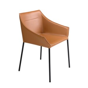 wohnli-moebel-suche-M24002197 Wohnli Möbelsuche - Brauner Kunstlederstuhl