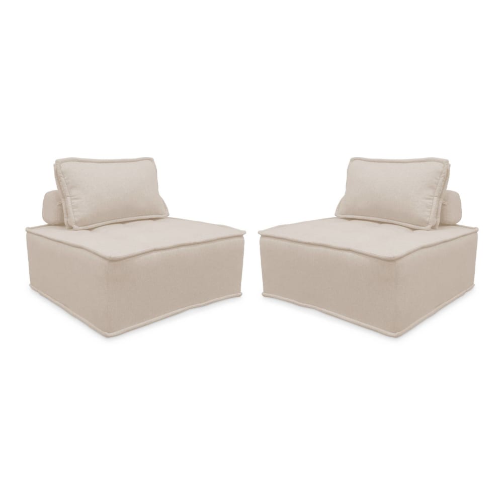 Wohnli Möbelsuche - 2er Set modulierbare Sessel ohne Armlehne