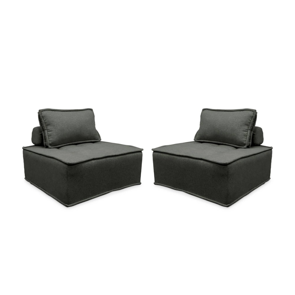 Wohnli Möbelsuche - 2er Set modulierbare Sessel ohne Armlehne