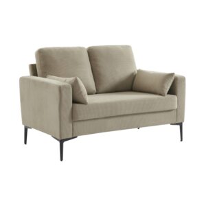 wohnli-moebel-suche-M24003410 Wohnli Möbelsuche - 2-Sitzer-Sofa mit Cordbezug in graubeige