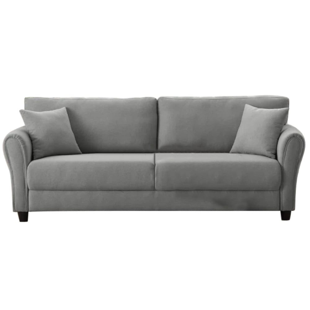 wohnli-moebel-suche-M24003500 Wohnli Möbelsuche - Sofa aus hellem grauem Stoff mit 4 Sitzplätzen