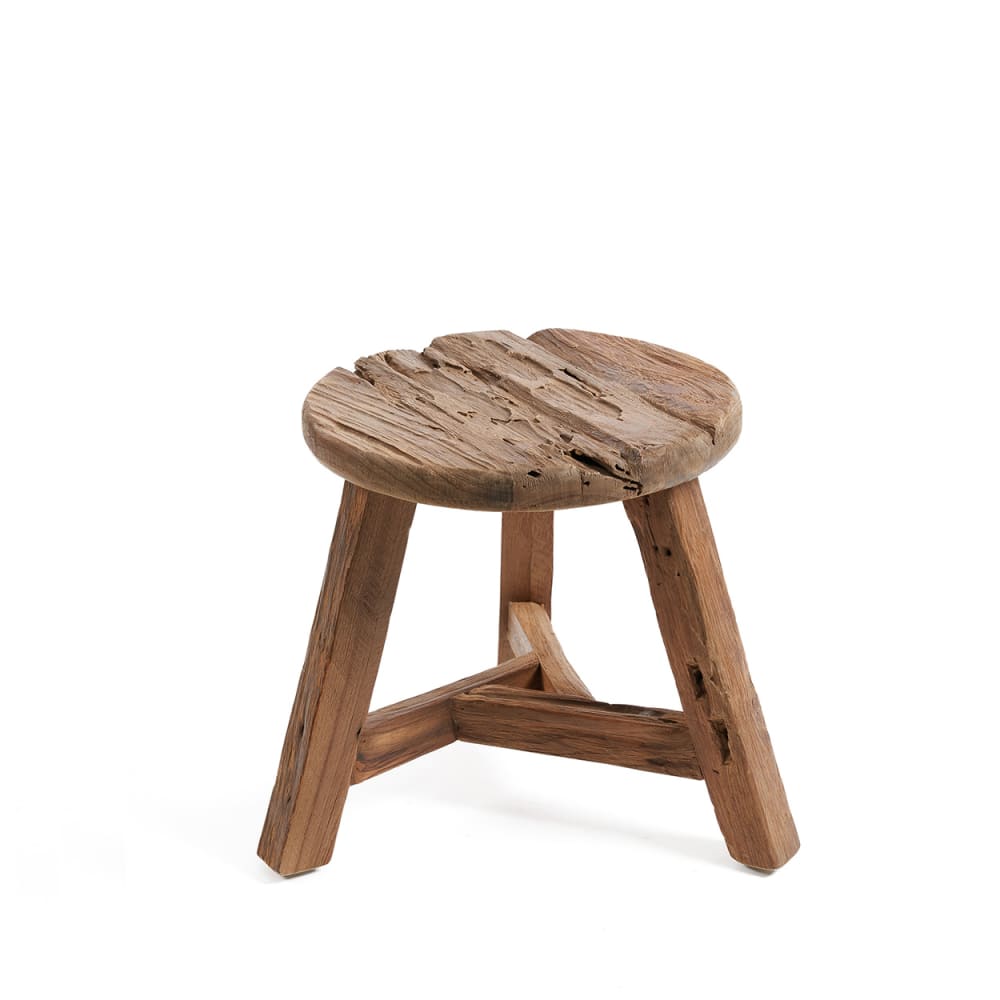 wohnli-moebel-suche-M24006161 Wohnli Möbelsuche - Hocker aus wiederverwertetem Teakholz in braun