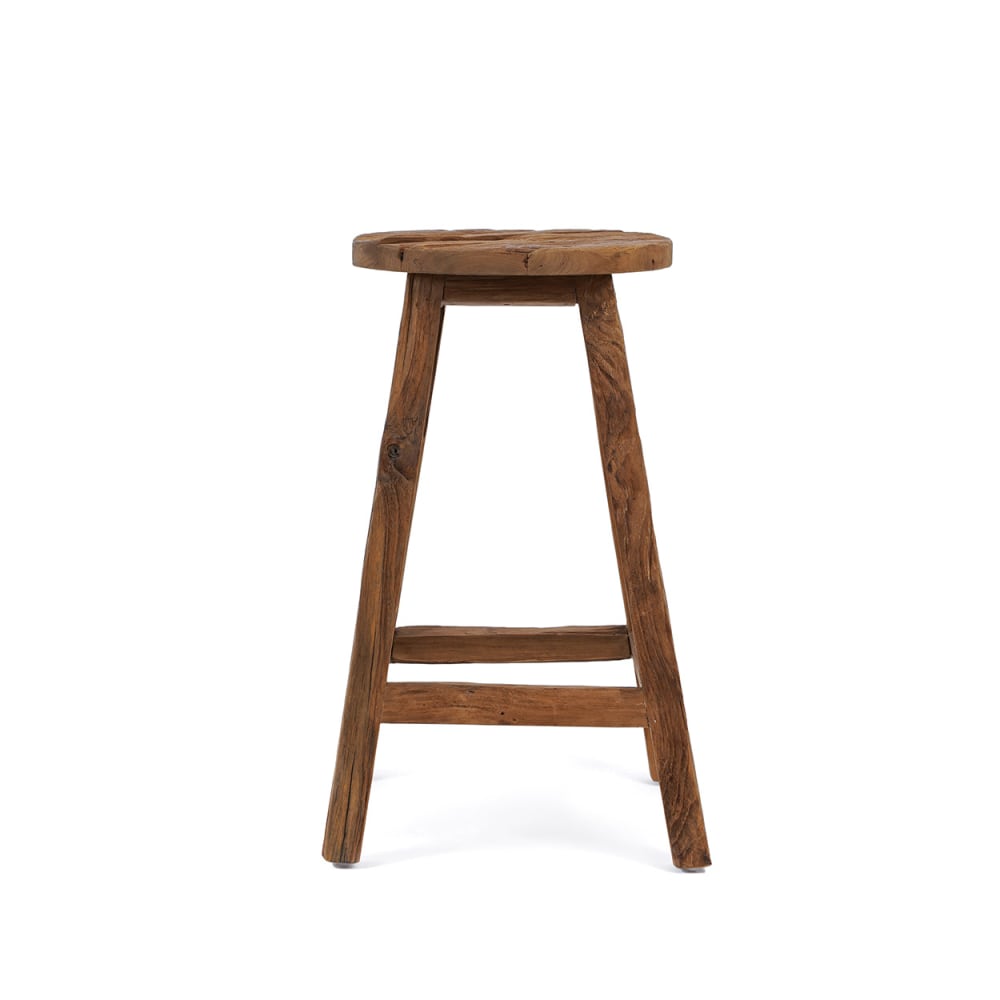 wohnli-moebel-suche-M24006165 Wohnli Möbelsuche - Barhocker aus wiederverwertetem teakholz in braun