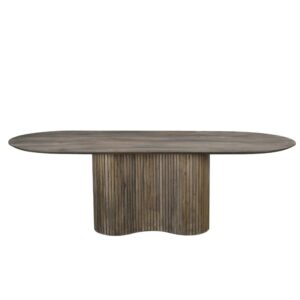 Wohnli Möbelsuche - Esstisch oval aus Holz 240cm