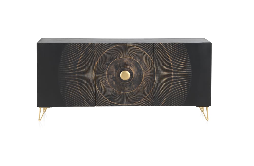 Wohnli Möbelsuche - Sideboard aus Mangoholz und MDF-Platte