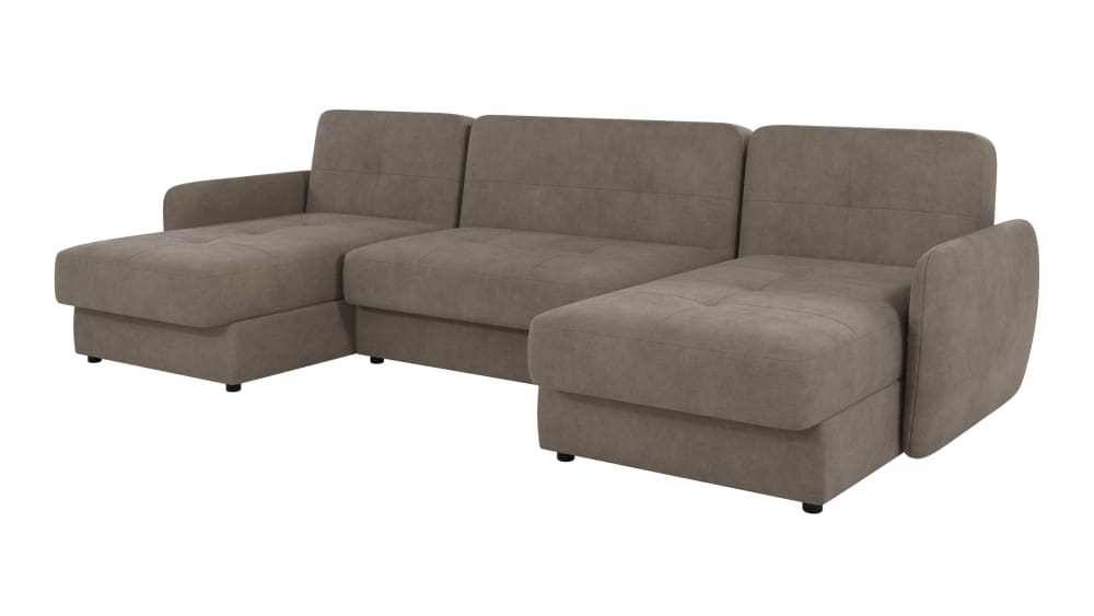 wohnli-moebel-suche-M24011527 Wohnli Möbelsuche - Wohnlandschaft mit Schlaffunktion aus Mikrofaser-Stoff