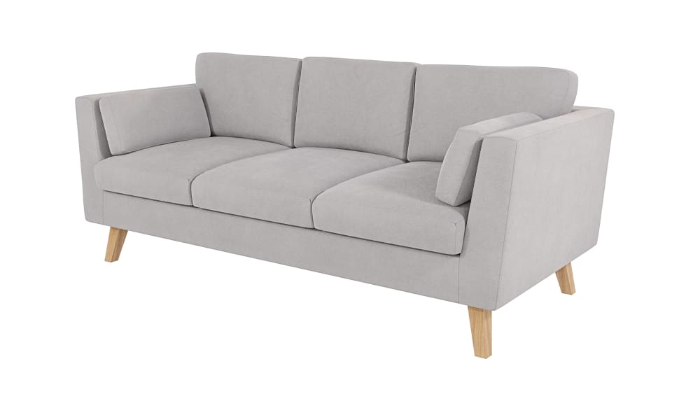wohnli-moebel-suche-M24011598 Wohnli Möbelsuche - Skandinavisches Sofa 3-Sitzer aus Mikrofaser-Stoff