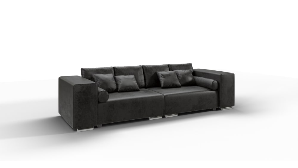 wohnli-moebel-suche-M24011621 Wohnli Möbelsuche - Modernes Big Schlafsofa 5-Sitzer aus Vintage Microfaser