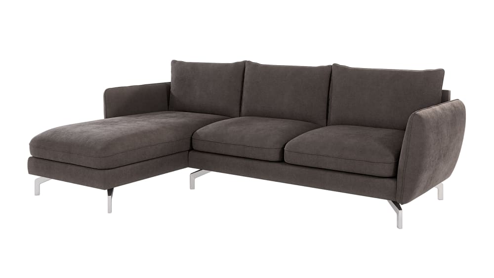 wohnli-moebel-suche-M24013084 Wohnli Möbelsuche - Modernes Ecksofa mit Ottomane aus Mikrofaser-Stoff