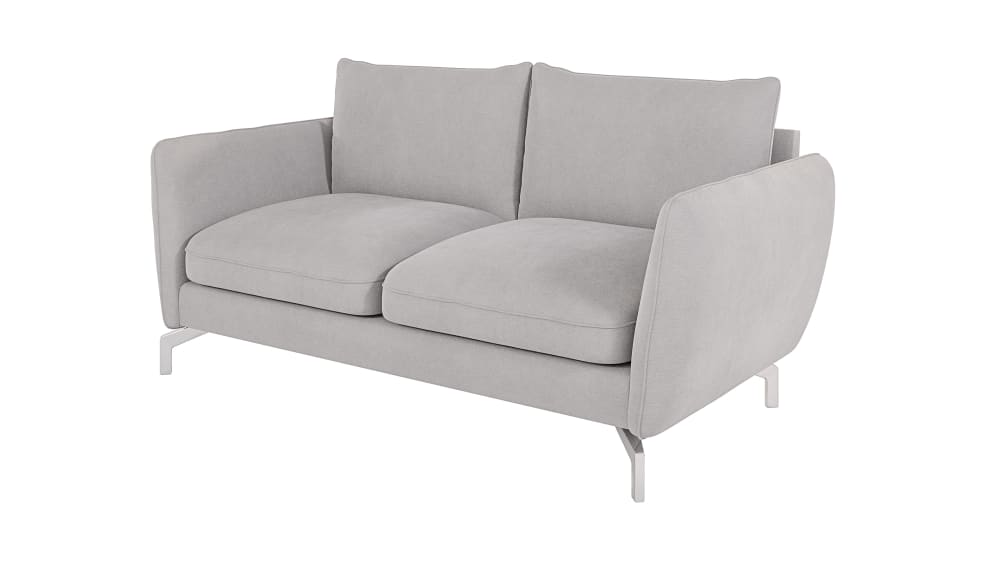Wohnli Möbelsuche - Modernes Sofa 2-Sitzer aus Mikrofaser-Stoff