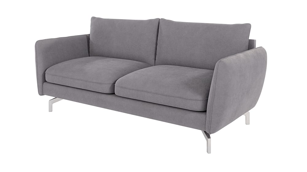 Wohnli Möbelsuche - Modernes Sofa 3-Sitzer aus Mikrofaser-Stoff