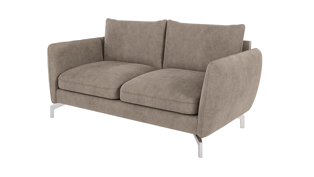 Wohnli Möbelsuche - Modernes Sofa 2-Sitzer aus Mikrofaser-Stoff