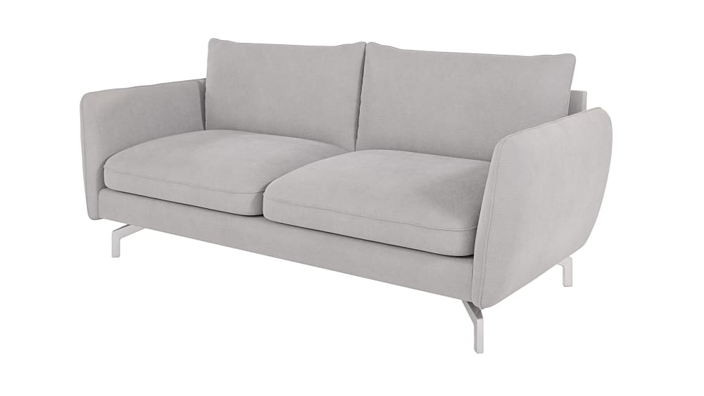 Wohnli Möbelsuche - Modernes Sofa 3-Sitzer aus Mikrofaser-Stoff