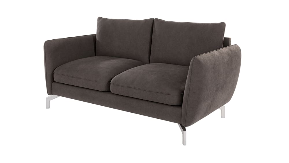 Wohnli Möbelsuche - Modernes Sofa 2-Sitzer aus Mikrofaser-Stoff