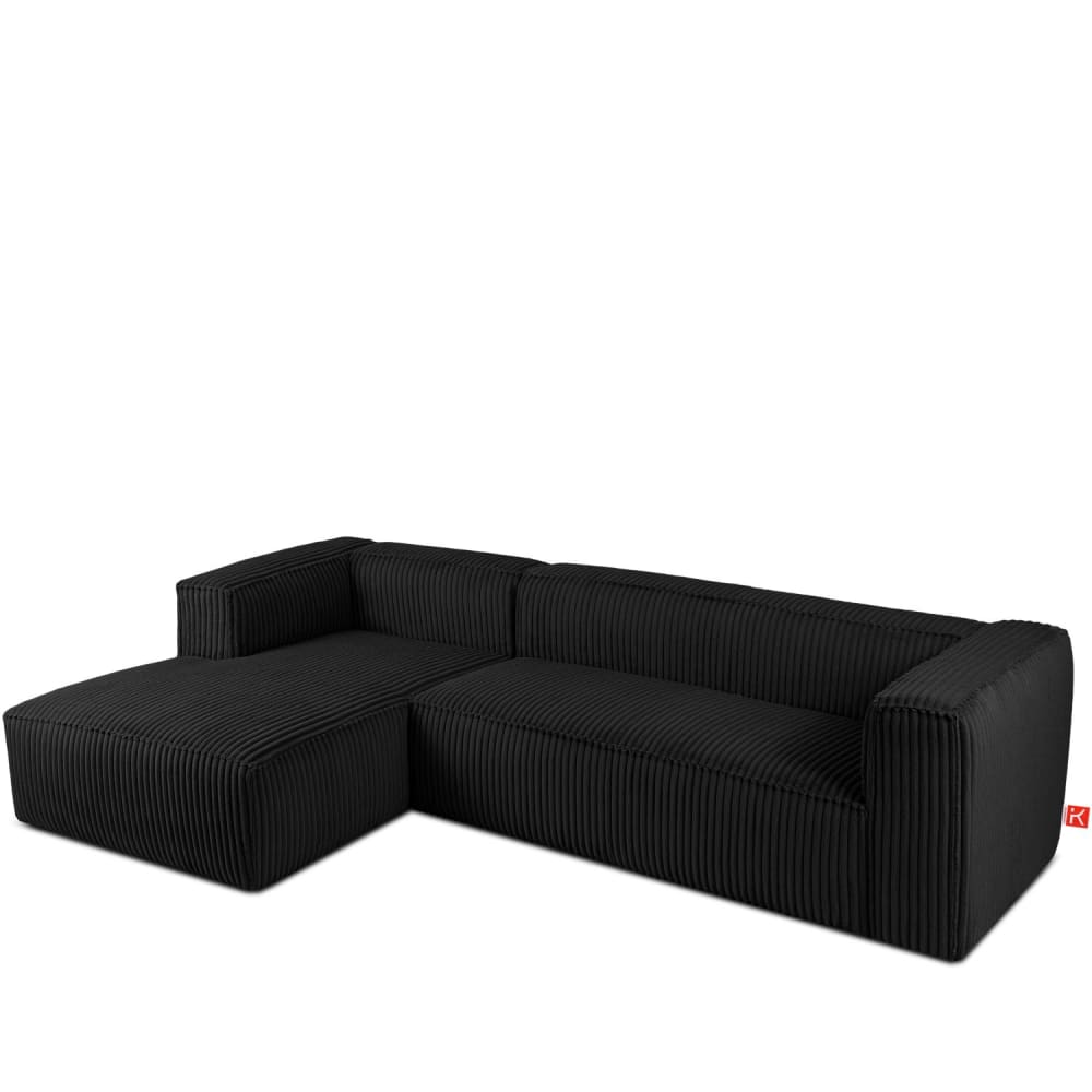 wohnli-moebel-suche-M24013457 Wohnli Möbelsuche - Modernes Ecksofa Links aus breitem Cordstoff
