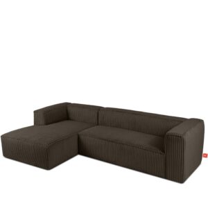 wohnli-moebel-suche-M24013483 Wohnli Möbelsuche - Modernes Ecksofa Links aus breitem Cordstoff
