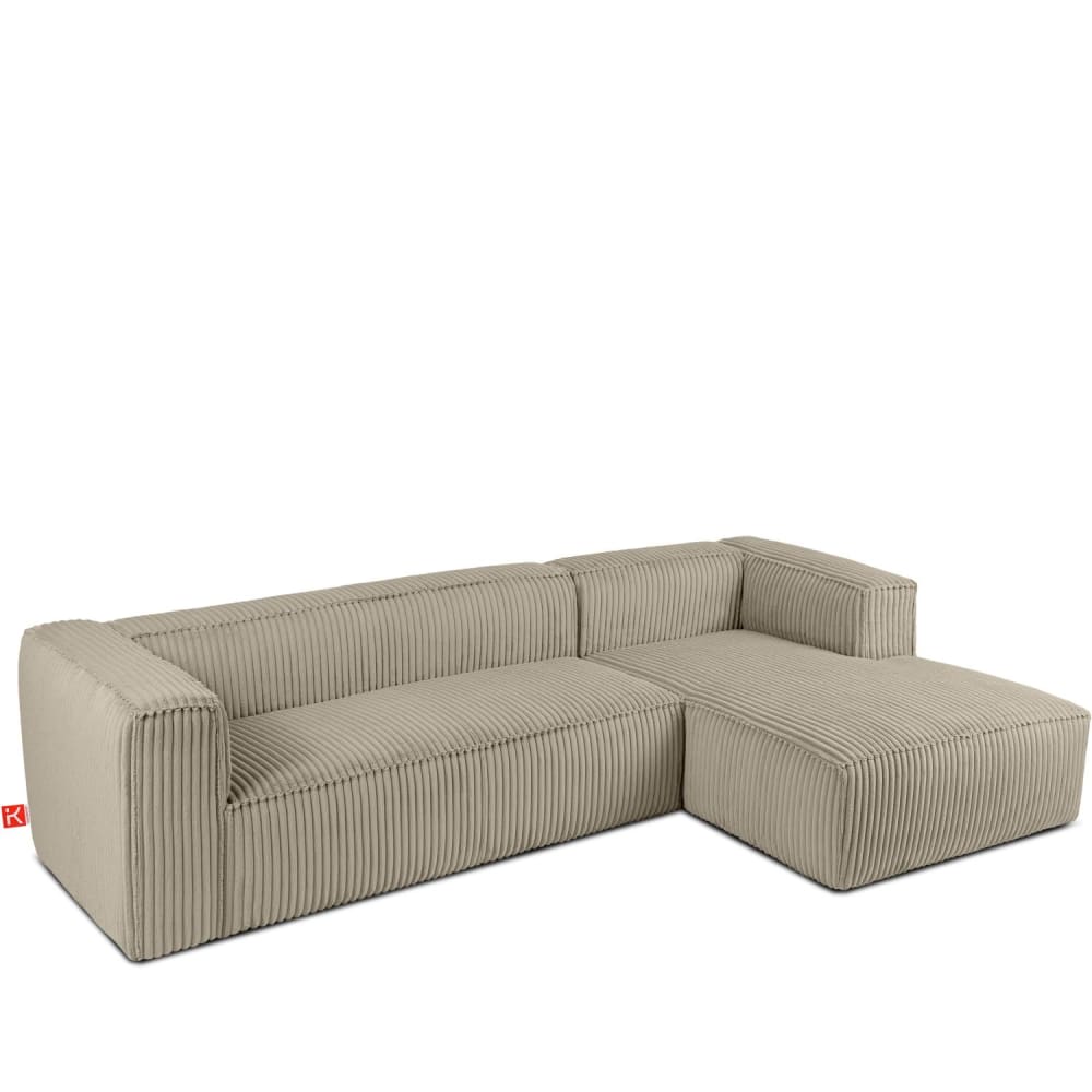 wohnli-moebel-suche-M24013524 Wohnli Möbelsuche - Modernes Ecksofa Rechts aus breitem Cordstoff