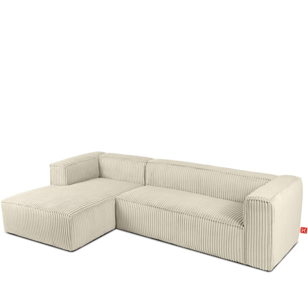 wohnli-moebel-suche-M24013541 Wohnli Möbelsuche - Modernes Ecksofa Links aus breitem Cordstoff
