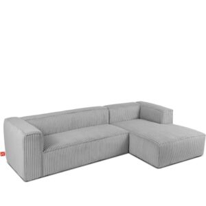 wohnli-moebel-suche-M24013544 Wohnli Möbelsuche - Modernes Ecksofa Rechts aus breitem Cordstoff