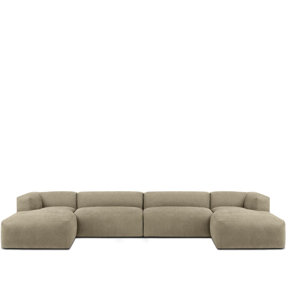 Wohnli Möbelsuche - 7/8 Sitzer Panorama-Ecksofa mit extrem weicher Sitzfläche