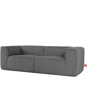 Wohnli Möbelsuche - Modernes 3-Sitzer-Sofa aus breitem Cordstoff