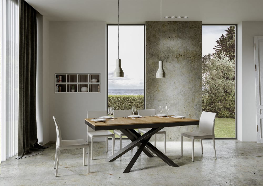 160x77x90cm Spanplatte Braun Itamoby Möbel Esszimmermöbel Esstische