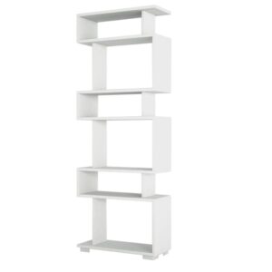 Wohnli Möbelsuche - Regal mit 6 Fächern H165 cm - Weiß