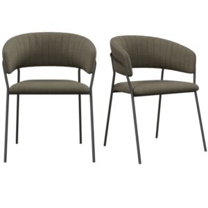 wohnli-moebel-suche-M24016494 Wohnli Möbelsuche - 2er Set Tischsessel aus Stoff und Metall