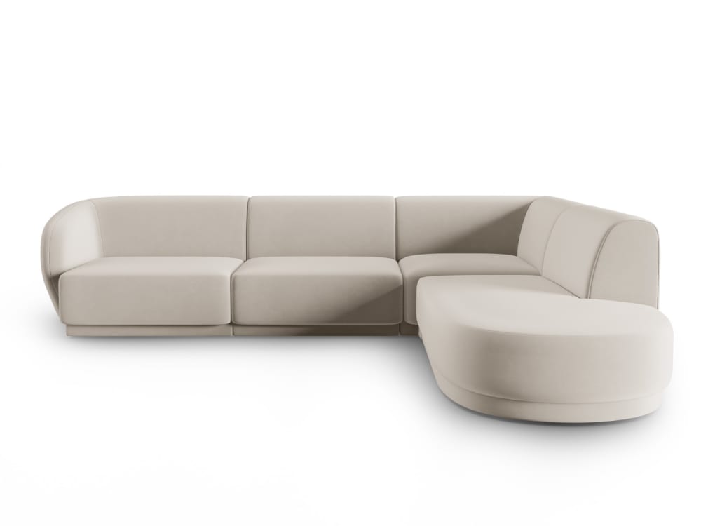 wohnli-moebel-suche-M24022416 Wohnli Möbelsuche - 5-Sitzer modulares Ecksofa rechts aus Samt