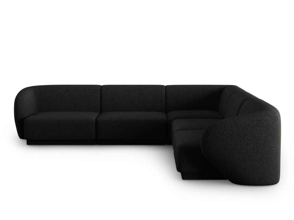 wohnli-moebel-suche-M24022442 Wohnli Möbelsuche - 6-Sitzer modulares symmetrisches Ecksofa aus Chenille-Stoff