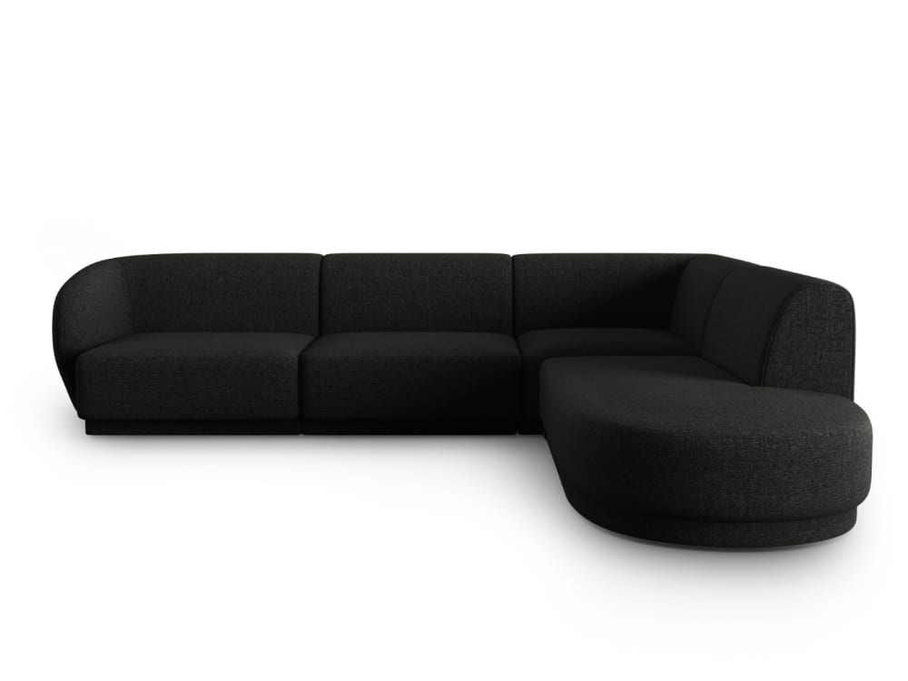 Wohnli Möbelsuche - 5-Sitzer Ecksofa rechts aus Chenille-Stoff