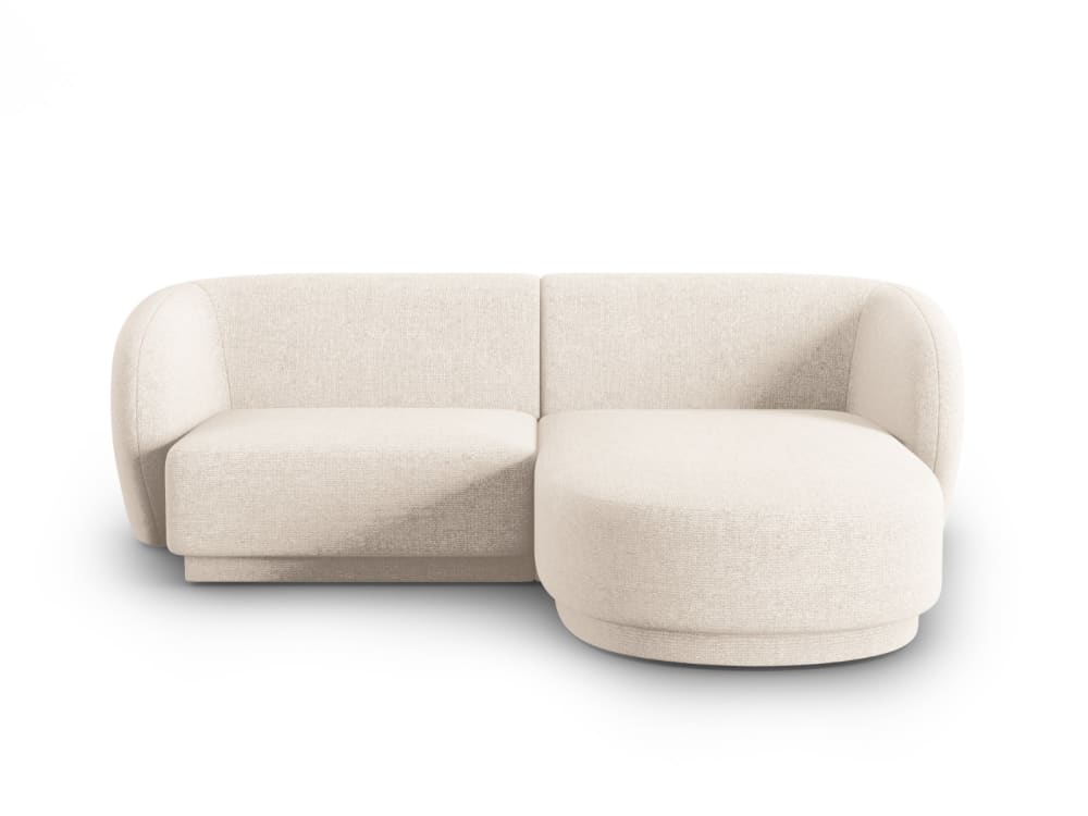 Wohnli Möbelsuche - 3-Sitzer modulares Ecksofa rechts Chenille-Stoff