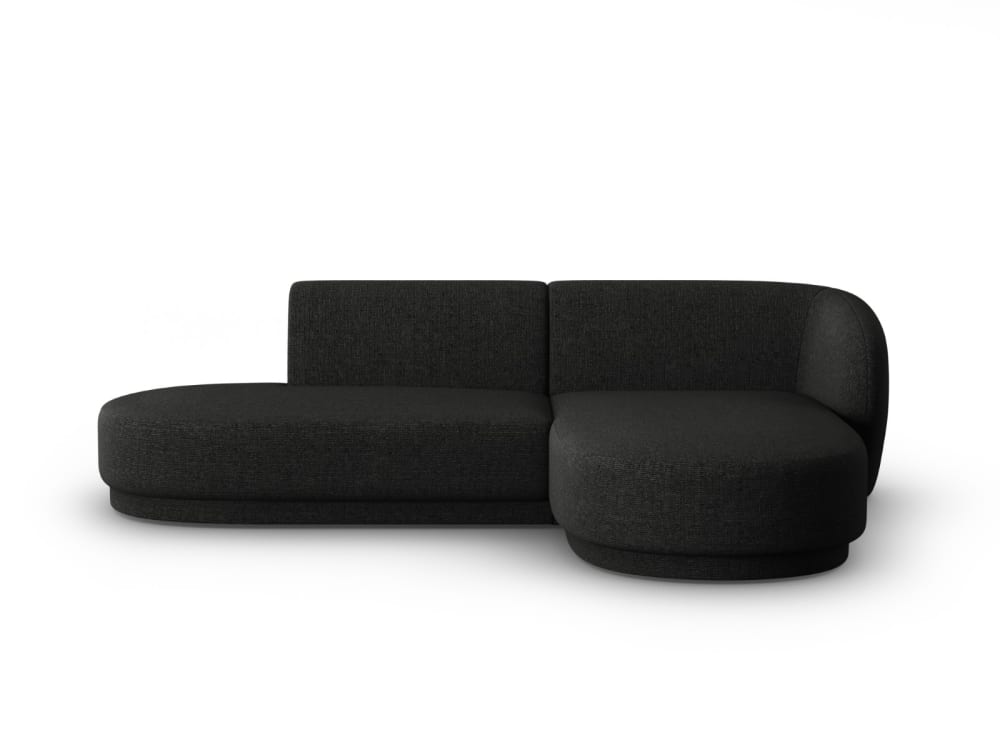 Wohnli Möbelsuche - 4-Sitzer modulares Ecksofa rechts aus Chenille-Stoff