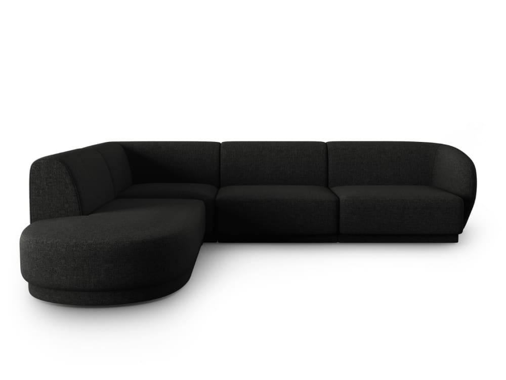 Wohnli Möbelsuche - 5-Sitzer Ecksofa links aus Chenille-Stoff