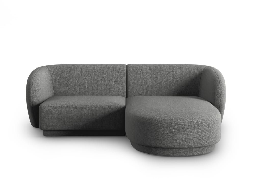 Wohnli Möbelsuche - 3-Sitzer modulares Ecksofa rechts Chenille-Stoff