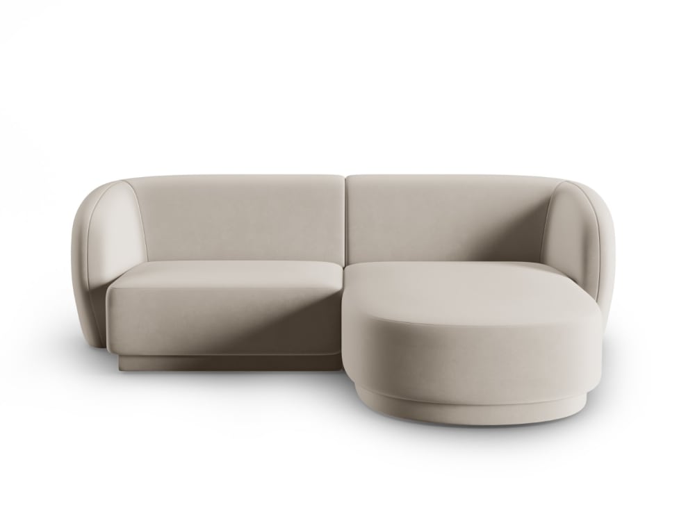 Wohnli Möbelsuche - 3-Sitzer modulares Ecksofa rechts aus Samt
