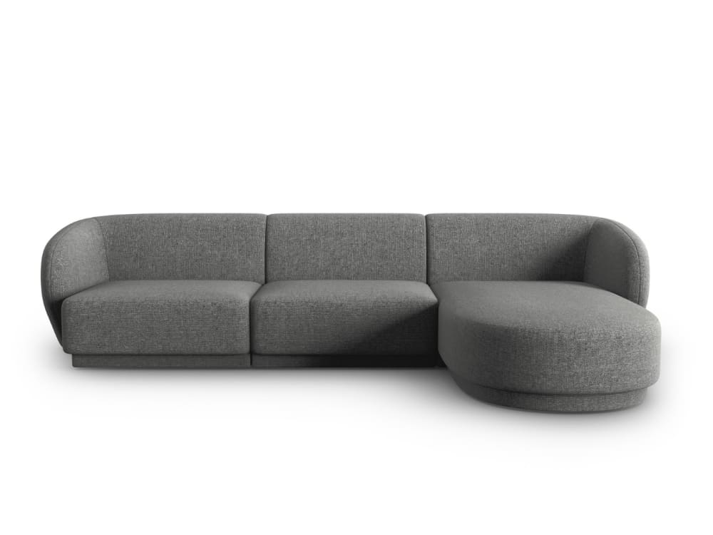 wohnli-moebel-suche-M24022524 Wohnli Möbelsuche - 4-Sitzer modulares Ecksofa rechts Chenille-Stoff