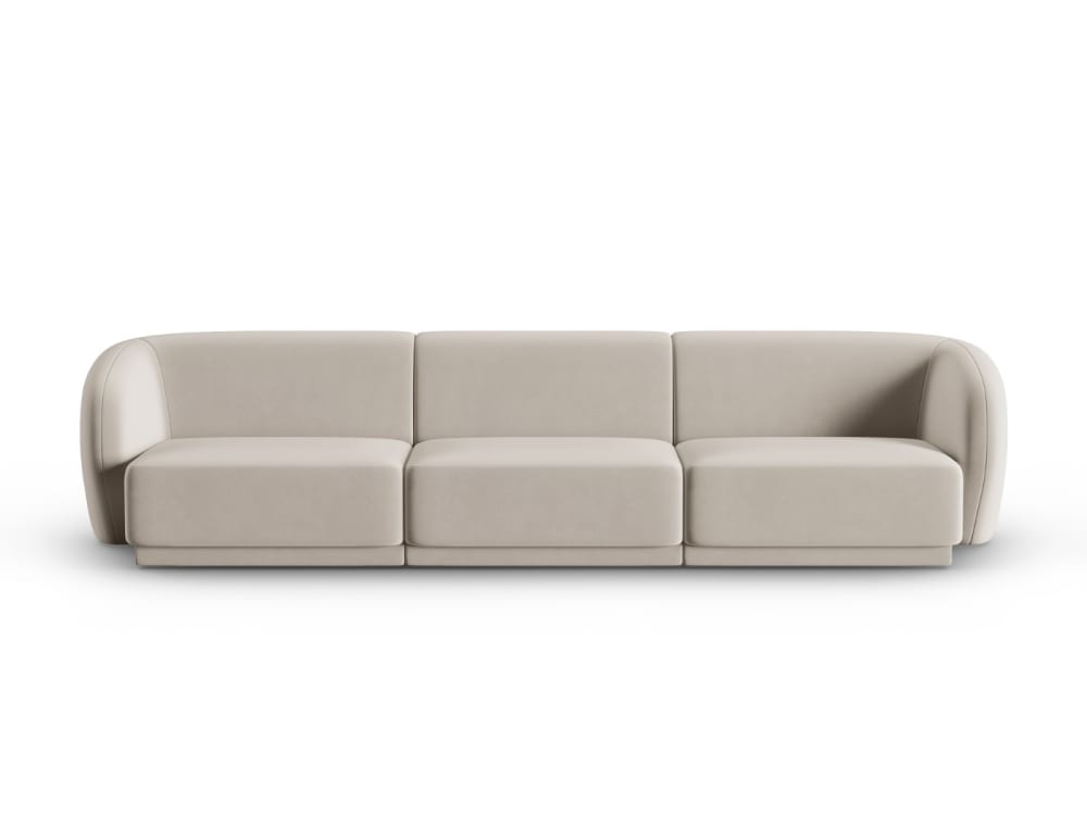 wohnli-moebel-suche-M24022570 Wohnli Möbelsuche - 3-Sitzer modulares Sofa aus Samt