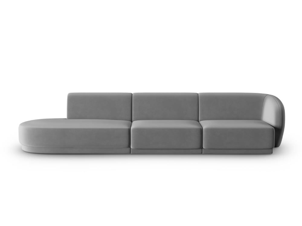wohnli-moebel-suche-M24022580 Wohnli Möbelsuche - 4-Sitzer modulares Sofa links aus Samt