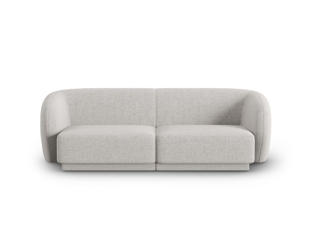 Wohnli Möbelsuche - 2-Sitzer modulares Sofa aus Chenille-Stoff