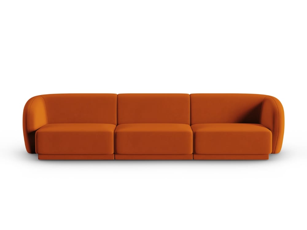 wohnli-moebel-suche-M24022622 Wohnli Möbelsuche - 3-Sitzer modulares Sofa aus Samt