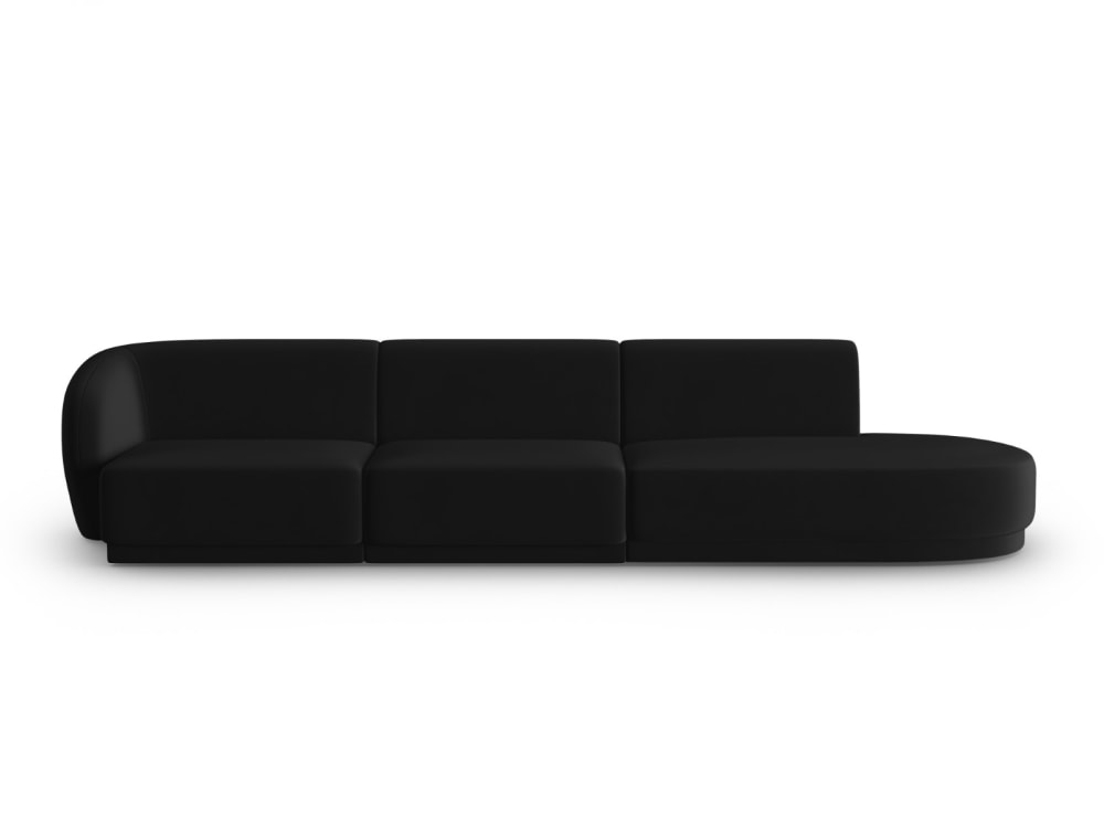 Wohnli Möbelsuche - 4-Sitzer modulares Sofa rechts aus Samt