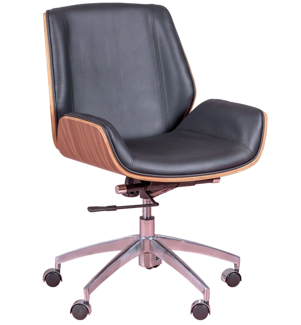 wohnli-moebel-suche-M24024954 Wohnli Möbelsuche - Bürostuhl aus Walnussholz und Polster