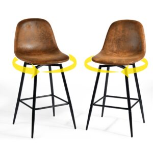 wohnli-moebel-suche-M24026187 Wohnli Möbelsuche - 2er Set Vintage Drehbarhocker