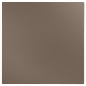 Laminierter Tischplatte 60x60 cm in Taupe 60x0x60cm Metall Beige Oviala Möbel Esszimmermöbel Esstische