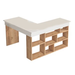Wohnli Möbelsuche - Design-Eckschreibtisch mit Regalen