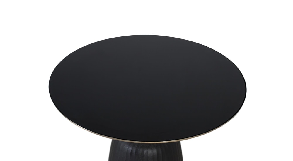 wohnli-moebel-suche-M24029327-1 Couchtisch mit Tischplatte aus gehärtetem Glas und Aluminiumstruktur 76x44x76cm Glas Grau GINER Y COLOMER Möbel Wohnzimmermöbel Couchtische