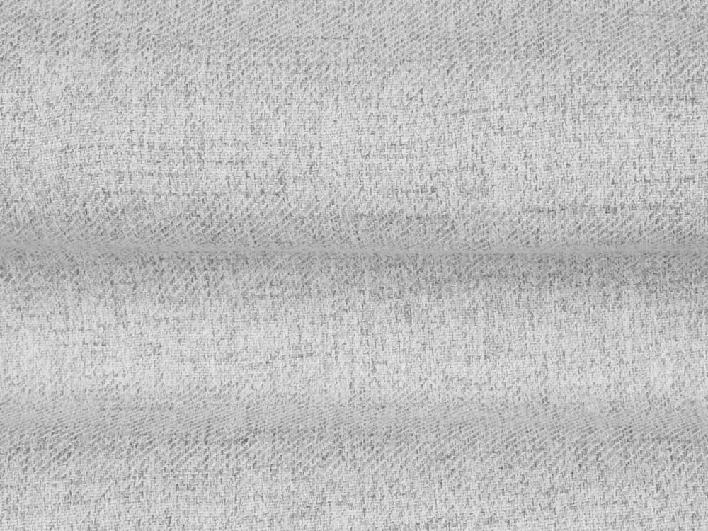 5-Sitzer Ecksofa rechts aus strukturiertem Stoff hellgrau 293x75x185cm Stoff Grau Micadoni Home Sofas und Sessel Sofas Ecksofas