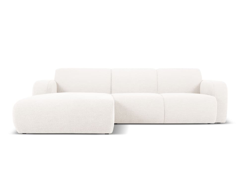 wohnli-moebel-suche-M24031287 Wohnli Möbelsuche - 4-Sitzer Ecksofa links aus Boucle weiß